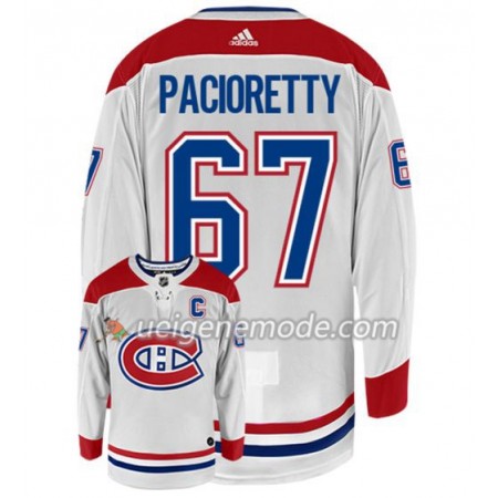 Herren Eishockey Montreal Canadiens Trikot MAX PACIORETTY 67 Adidas Weiß Authentic